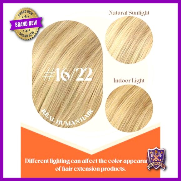 22 Inch I-Tip Human Hair Extensions for Volume Length Party Wear main image 6